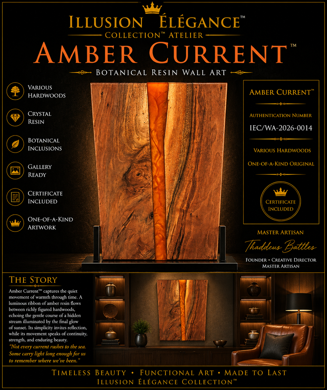 Amber Current Mixed Media IEC/WA-2026-0014