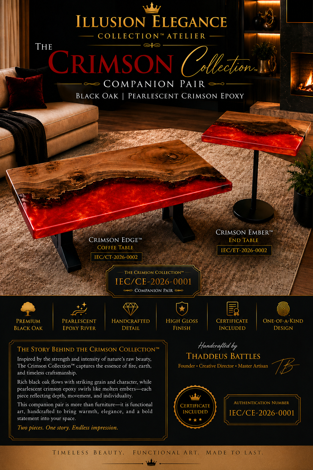 Crimson Collection Pair IEC/CE-2026-0001