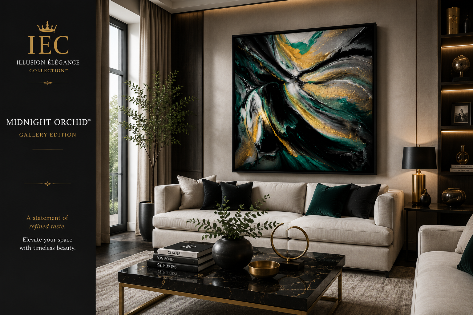 Midnight Orchid Gallery Edition
