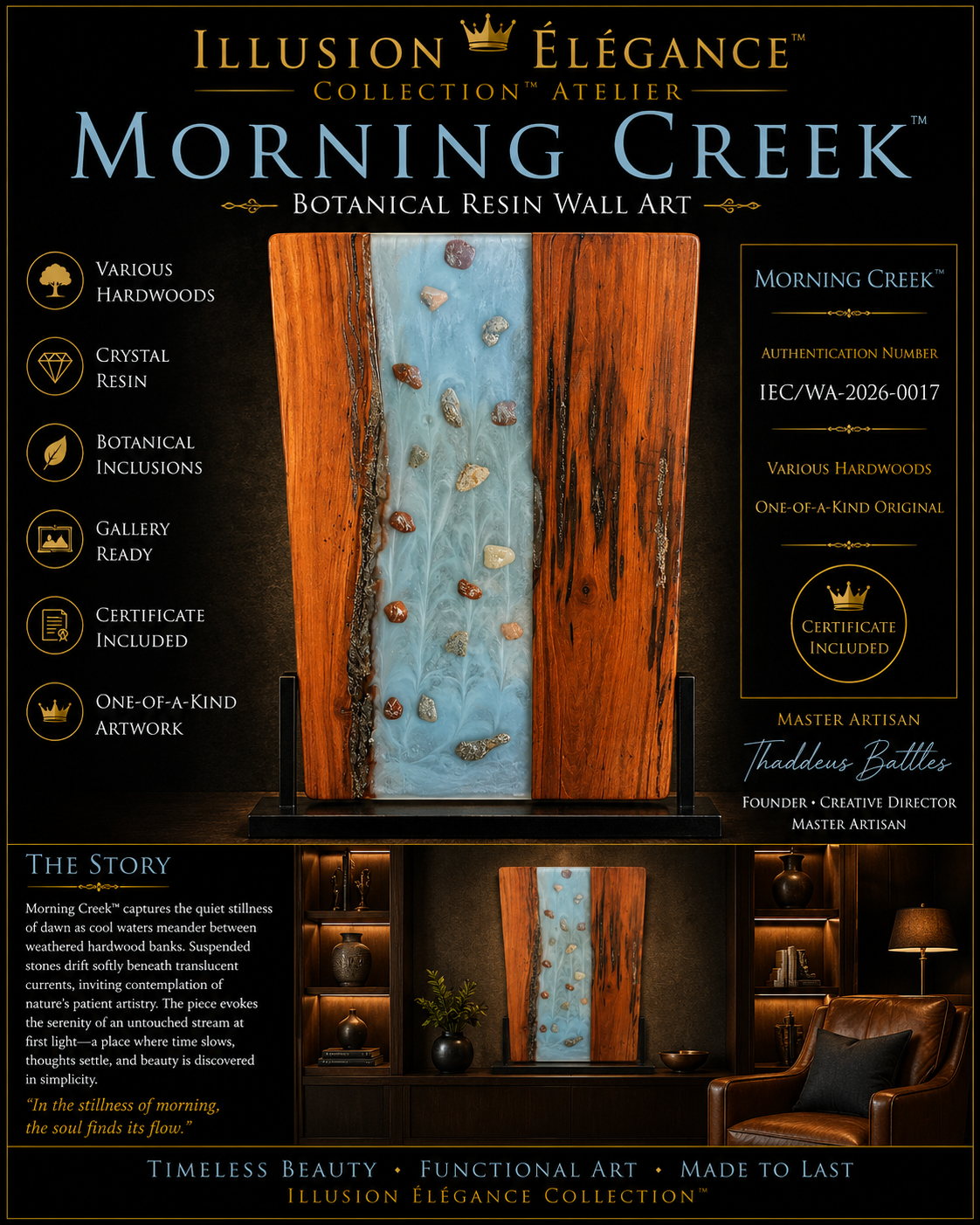 Morning Creek Mixed Media IEC/WA-2026-0017