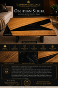 Obsidian Strike Coffee Table IEC/CT-2026-0003